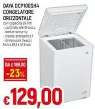 DAYA DCP100SH4 CONGELATORE ORIZZONTALE