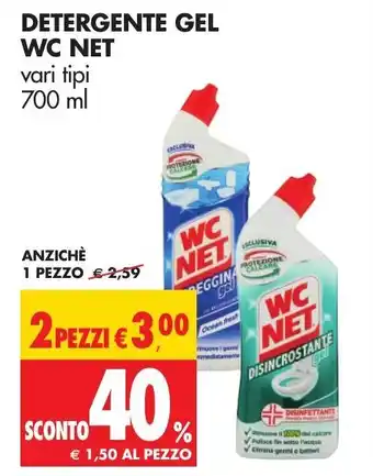 WC Net Detergente Gel 700ml