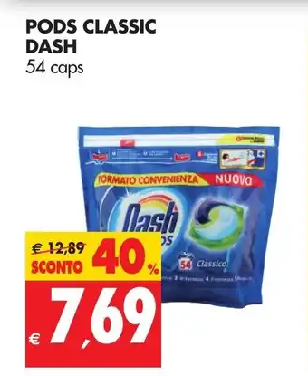 Tigros Dash Pods Classic 54 caps offerta