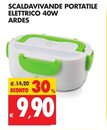 Tigros Ardes Scaldavivande Portatile Elettrico 40W offerta