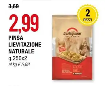Hardis PINSA LIEVITAZIONE NATURALE g.250x2 offerta