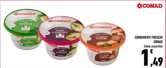 CONDIMENTI FRESCHI CONAD linea assortita