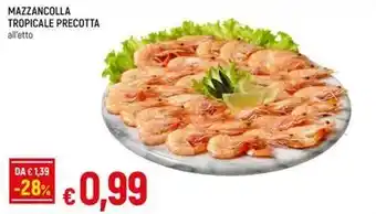 Galassia MAZZANCOLLA TROPICALE PRECOTTA offerta