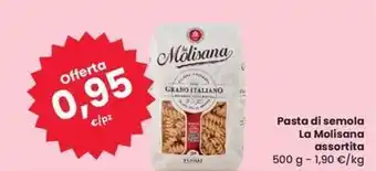 Eurospar Pasta di semola La Molisana assortita offerta
