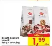 Eurospar Biscotti Cabrioni assortiti 650 g offerta
