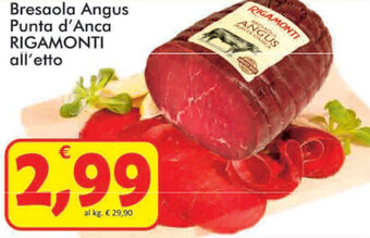 Paghi Poco Rigamonti Bresaola Angus Punta d'Anca offerta
