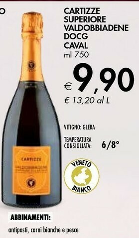Cartizze Superiore Valdobbiadene Docg Caval