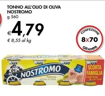 Bennet Nostromo Tonno offerta