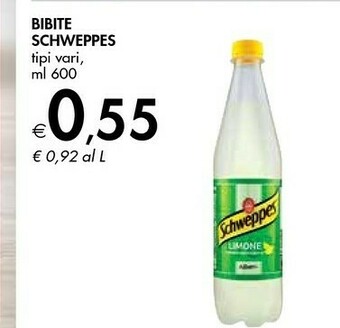 Bennet Schweppes Bevande analcoliche offerta