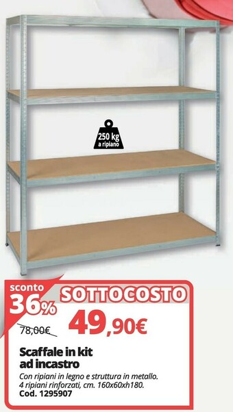 Brico Io Scaffale In Kit Ad Incastro offerta