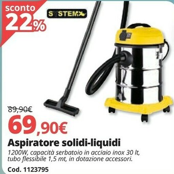 Brico Io Aspiratore Solidi-Liquidi offerta