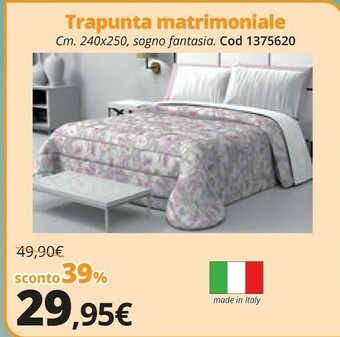 Trapunta Matrimoniale