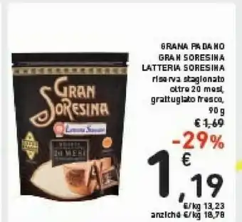 Conad Gran soresina Grana Padano offerta