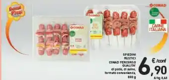 Conad Conad Percorso Qualita Spiedini Rustici offerta