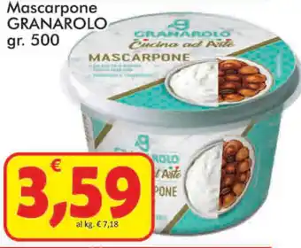 Paghi Poco Granarolo Mascarpone 500gr offerta