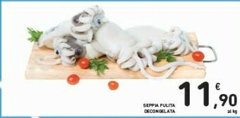 Conad Seppia Pulita Decongelata offerta