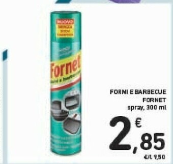 Conad Fornet Forni E Barbecue offerta