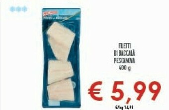 Pescanova Filetti Di Baccalà