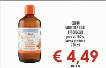 I Provenziali Olio Di Mandarle Dolci