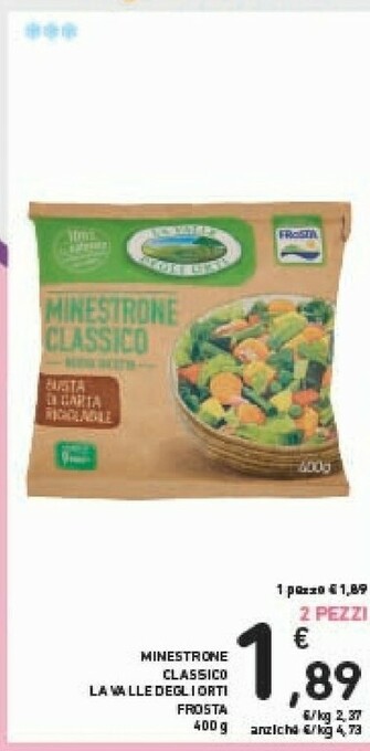 Conad La Valle Degli Orti - Minestrone Classico offerta