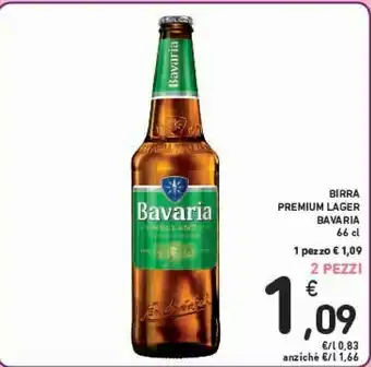 Conad Bavaria Birra Premium Lager 660ml offerta