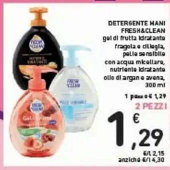 Conad Fresh&clean Detergente Mani offerta