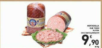 Conad Alcisa Mortadella Due Torri offerta