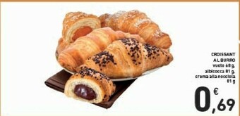 Conad Croissant Al Burro Vuoto 68 G offerta