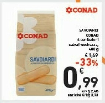 Conad - I Savoiardi 400 G(ml)