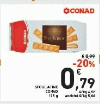Conad Sfogliatine offerta