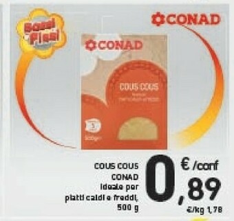 Conad Conad Cous Cous offerta