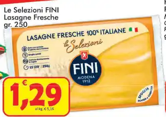 Paghi Poco Fini Le Selezioni Lasagne Fresche 250gr offerta