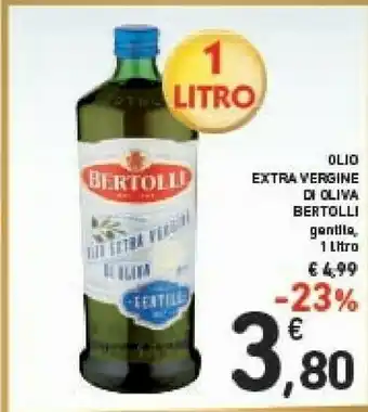 Conad Bertolli Bertolli - Olio Extra Vergine d'Oliva Gentile 1000 g(ml) offerta