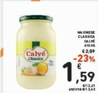 Conad Calvè Maionese Classica offerta