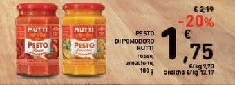Conad Mutti Pesto offerta