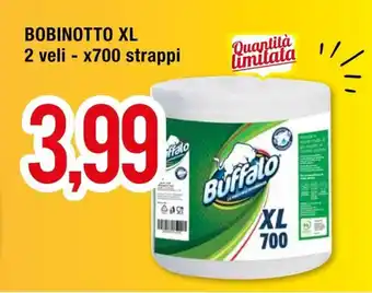 Hardis BOBINOTTO XL 2 veli - x700 strappi offerta