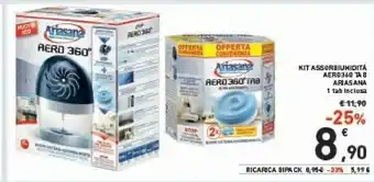 Conad Ariasana Kit Assorbiuhidita Aero 360 offerta