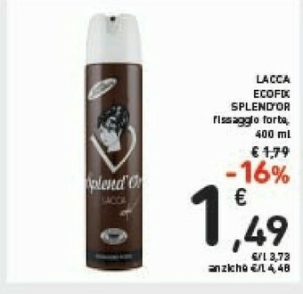 Conad Splend'Or Lacca Eco offerta