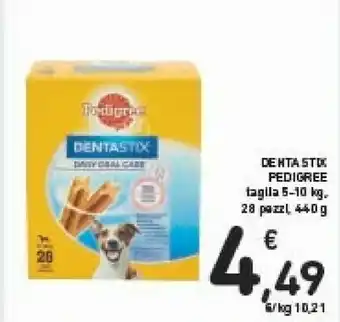 Conad Pedigree Denta Stix offerta