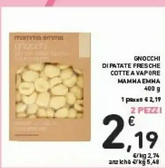 Conad Mamma emma Gnocchi Di Patate Fresche Cotte A Vapore offerta