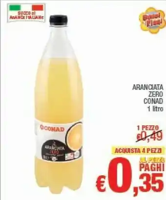 Conad Conad Aranciata Zero offerta