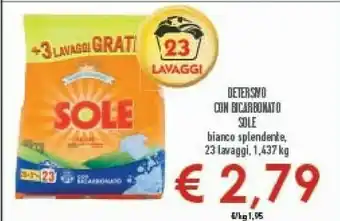 Conad Sole Detersivo offerta