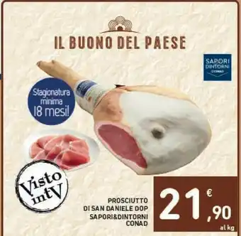 Conad Sapori E Dintorni Prosciutto Di San Daniele DOP