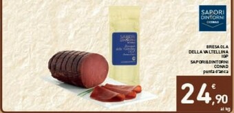 Conad Conad Sapori E Dintorni Bresaola Della Valtellina IGP offerta