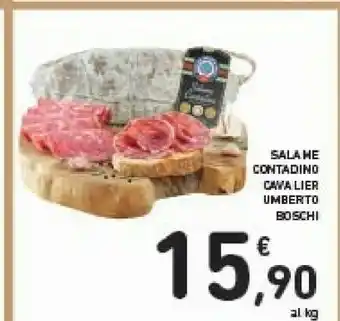 Conad Cavalier umberto boschi Salame Contadino offerta