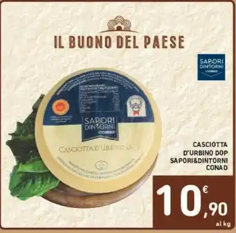 Conad Sapori&dintorni Casciotta D'urbino