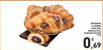 Conad Croissant Al Burro Vuoto 68 G offerta