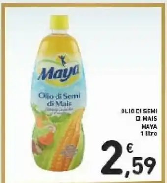 Conad Maya Olio Di Semi Di Mais Bio offerta