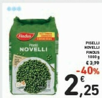Conad Findus Piselli Novelli 1000 G(ml) offerta