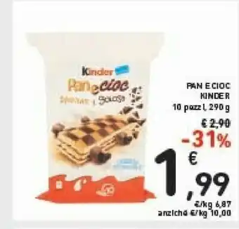 Conad Ferrero Pan E Cioc Kinder offerta